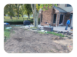 Sod installation detail